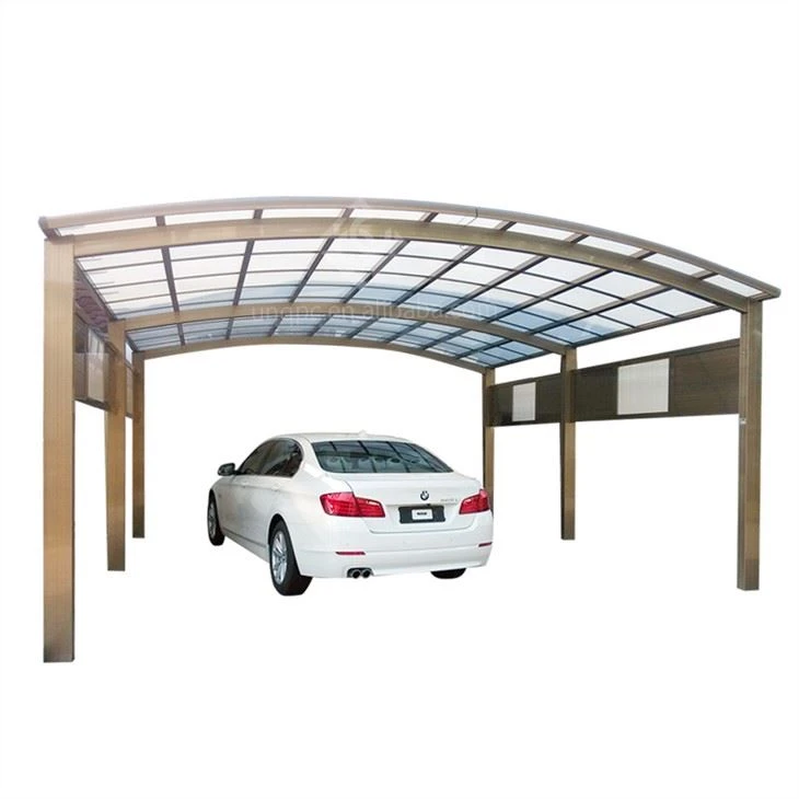 Polycarbonate Pull Rod Type Carport